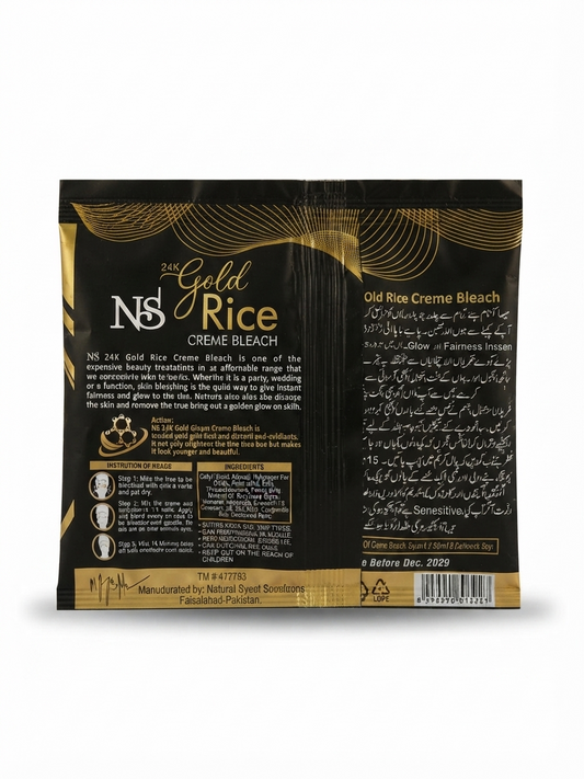 NS Gold Rice Cream Bleach