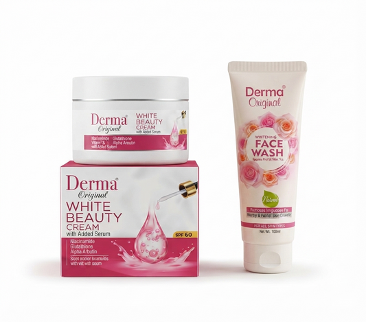 Derma Original Whitening Facewash & Cream