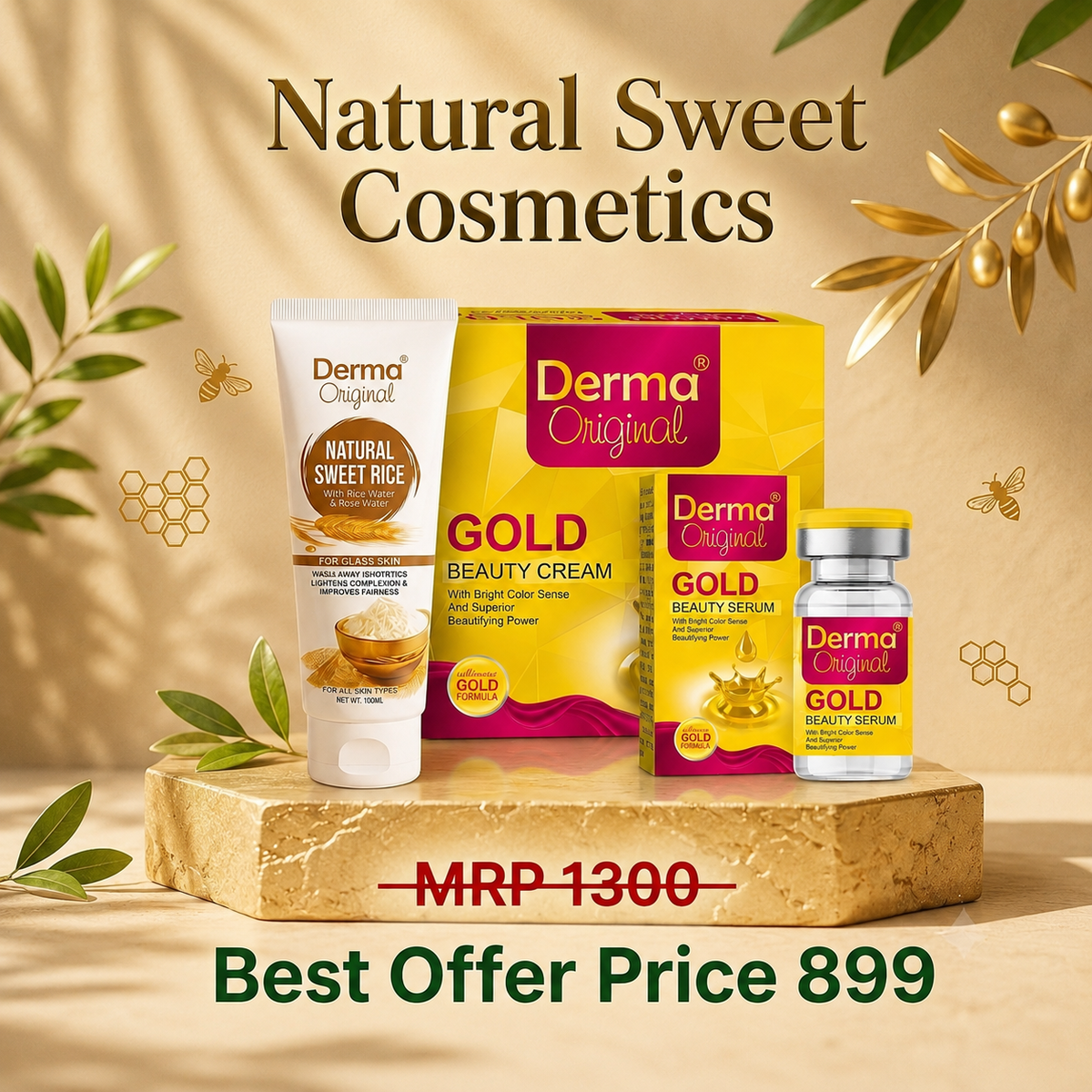 Natural Sweet Cosmetics Best Offer only 899